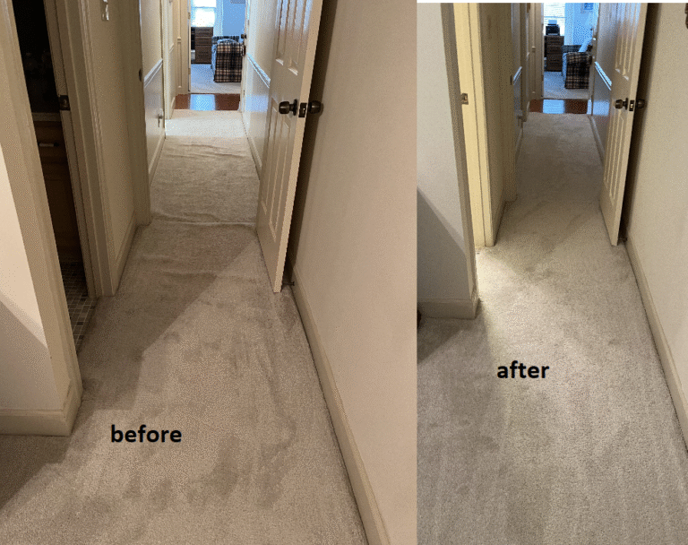Carpet re-stretching repair in Savannah, Georgia area
