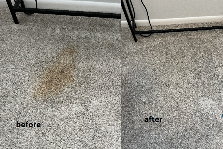 difficult spot removal from carpet